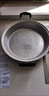 GIOIO铝锅老式家用煎饼锅纯铝加厚燃气平底锅手工铸铝饼铛无涂层不粘锅 无盖 口径32cm加厚款锅重3.2斤 实拍图