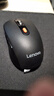 联想（Lenovo）无线蓝牙双模充电鼠标 蓝牙5.0/3.0 便携办公鼠标人体工学设计 Howard理性黑充电版 实拍图
