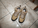 骆驼动感断码冬季骆驼男鞋真皮加绒保暖高帮登山鞋防水户外运动大棉鞋 028卡其色 39 实拍图