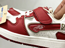 江博士学步鞋运动鞋秋季男女童舒适休闲国货儿童鞋B14243W001米/红25 实拍图
