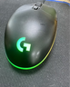 罗技（G）G102第二代游戏鼠标 RGB流光灯效鼠标 轻量化  游戏级8000DPI传感器 黑色 200-8000DPI 实拍图