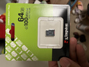 金士顿（Kingston）64GB TF（MicroSD） 存储卡 U1 A1 V10 内存卡 读速100MB/s 适配无人机/运动相机/switch/监控 实拍图