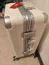 京东京造无界铝框20英寸大容量行李箱男女 登机皮箱明日达轻便旅行云海白 实拍图