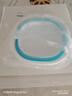 洁丽雅旅行折叠盆洗脸盆出差家用宿舍便携式旅游水盆泡脚北欧蓝-中号 实拍图