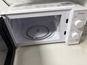 美的微波炉家用小型变频微波 转盘加热 快捷操作简易 内置炉灯预制菜加热 一级能效 M13J 节能省电 【易清洁内胆】 实拍图
