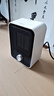 美的（Midea）【小身材】暖风机家用/小太阳取暖器/小型电暖器/电暖气/电热风扇/暖手宝台地两用速热便携HFU15D 实拍图