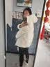 森马（Semir）羽绒服女冬中长款90绒防护显瘦龟背廓形保暖一手长外套 实拍图