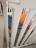 小虎泰戈树脂狗围栏室内宠物围栏狗栅栏自由拼接阳台小型犬泰迪博美狗笼子 【大门标准款】全白色-高度65cm 长103*宽70cm 实拍图
