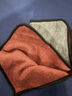 加厚吸水不掉毛珊瑚绒擦车专用毛巾钓鱼毛巾户外运动配饰抹布毛巾 MJ01毛巾1条【颜色随机】 30X40CM 实拍图