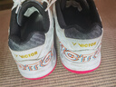 威克多（VICTOR）胜利羽毛球鞋龙透气缓震包裹运动男女鞋P9200TD巭-亮白/深青39码 实拍图