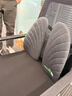 米乔（minicute）护腰靠垫人体工学腰垫车用办公室靠垫四季减压座椅通用节日送礼 【气囊调节，软硬自选】气动版- 灰色 好评有礼20元 实拍图