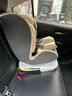 Heekin德国 儿童安全座椅汽车用0-4-12岁婴儿宝宝360度旋转ISOFIX硬接口 时尚灰(ISOFIX+360度旋转) 实拍图