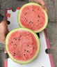 京鲜生 无籽麒麟西瓜 1粒装 净重5-7斤 生鲜水果 实拍图