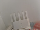 Tenda腾达路由器【千兆WiFi6+穿墙王】无线AX3000信号增强家用放大器Mesh限时补贴金榜一名云霄白立式 实拍图
