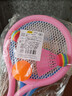 马丁兄弟羽毛球拍玩具儿童3-9岁幼儿园初学户外网球拍玩具男孩女孩2拍+3球 实拍图