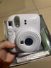 INSTAX富士instax立拍立得 一次成像相机 mini12（mini11升级款）茉莉白 实拍图