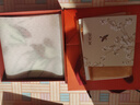 万事利真丝丝巾桑蚕丝女士方巾63cm送妈妈闺蜜生日礼物新年礼盒  玉兰赋 实拍图