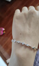 唯一（Winy）999纯银手链女款生日新年情人节礼物女生朋友老婆高级银手镯首饰 实拍图