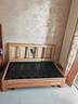 原始原素实木沙发床橡木伸缩两用单人床客厅二合一沙发浅米1.2含棕垫N1067 实拍图