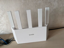 Tenda腾达路由器【千兆WiFi6+穿墙王】无线AX3000信号增强家用放大器Mesh限时补贴金榜一名云霄白立式 实拍图