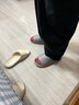 优调拖鞋男足弓支撑居家防臭夏季浴室洗澡防滑情侣拖鞋女 陨石灰44-45 实拍图