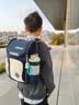 迪帅2026新款儿童书包男小学生一二三到六年级男童女孩大容量减负护脊 宝蓝色+送宇航员+卡套+笔盒 小号1-3年级 实拍图