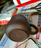 藏壶天下【礼盒装】宜兴紫砂杯全手工刻绘茶杯盖杯男女士办公杯泡茶大杯子 紫泥大款 515ml 实拍图