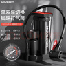 魔轮（Move iron）自行车打气筒脚踩高压单双泵山地公路车便携式充气泵精准气压表 实拍图