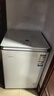 海尔（Haier）100L单温冰柜小型家用小冰柜商用减霜一级能效冷藏冷冻转换深冷冷柜小冰箱BC/BD-100GHW9D国家补贴 实拍图