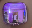 JBL TUNE FLEX 小晶豆 半入耳/入耳可切换佩戴 主动降噪蓝牙耳机 无线耳机 运动 苹果安卓手机通话 紫色 实拍图