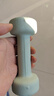 Keep哑铃彩色浸塑环保男女1-10kg家用健身器材全身塑形薄荷绿1.5kg*2 实拍图