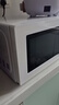 美的（Midea）【给老家送年货东哥同款】快捷微波炉 家用小型 360°转盘加热 旋钮操控 易洁内胆（M1-L213B） 实拍图