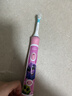 飞利浦（PHILIPS）儿童电动牙刷 儿童学生生日新年礼物 送男生女生 适用4-6-12岁 自带2支刷头8款贴纸 粉色HX6352 实拍图