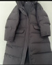 优衣库女装高级保暖羽绒长大衣/外套夹克481014 09 黑色 S /155/80A 实拍图