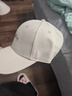 CACUSS棒球帽子女士春秋软顶鸭舌帽户外太阳帽显脸小韩版百搭遮阳帽咖啡 实拍图