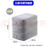 派乐特汽车脚托腿托高铁飞机足踏副驾驶后排睡觉办公室放脚神器充气脚垫 实拍图