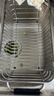 美厨（MAXCOOK）厨房水槽沥水架置物架 304不锈钢可伸缩沥水篮洗碗池碗碟收纳架子 实拍图