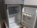 志高（CHIGO）小冰箱迷你小型家用冷藏冷冻两用宿舍出租房用双门办公室电冰箱节能省电 【一级能效】58L银色【三天约一度电】 实拍图