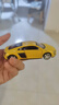 卡威（KIV）奔驰汽车玩具车警车儿童合金小汽车仿真跑车模型1-3-6岁男孩礼物 奥迪R8-黄色 实拍图