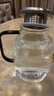 ORTOR 凉水壶家用茶壶凉白开壶玻璃水壶水杯大容量可加热冷热水壶 凡圣单水壶(+壶垫1个) 实拍图