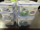 乐扣乐扣（LOCK&LOCK）塑料密封保鲜盒套装厨房冷冻保鲜储物收纳盒5件套 实拍图