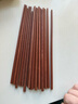 双枪红檀木筷子天然抗菌木筷 家用实木无漆无蜡筷子餐具套装10双 实拍图