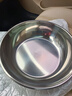 【不锈钢】和面盆厨房烘焙家用火锅盆洗菜打蛋汤锅盆醒面盆料理盆 32cm【热卖款】不锈钢 和面盆 实拍图