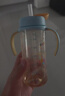 贝亲（Pigeon）自然成长翻盖直饮吸管 大童奶瓶330ml 马戏团 18月+ AA279 实拍图