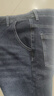 罗蒙牛仔裤男士直筒宽松长裤新款秋季弹力休闲裤子男ZH7620雾霾蓝32 实拍图