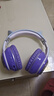 萌可儿无线蓝牙耳机儿童耳麦头戴式学生适用手机平板学习机手表耳返背诵跟读男女生送孩子新年生日礼物 紫色渐变（蓝牙+耳返+插卡功能） 实拍图