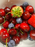 京鲜生 云南蓝莓18mm+4盒+丹东草莓2斤+智利车厘子J级5斤 水果年货礼盒 实拍图
