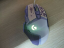 罗技（G） G502 HERO主宰者 有线鼠标 游戏鼠标 吃鸡鼠标 电竞鼠标宏编程可配重HERO引擎 礼盒送男友 G502H-星河紫+鼠标垫+防滑贴 实拍图