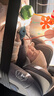宝贝第一（Babyfirst） 汽车儿童安全座椅灵犀 ISOFIX接口 0-4-7岁正反向安装 北极灰红点款 实拍图