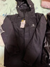 骆驼（CAMEL）三防冲锋衣户外登山服防水防风防污三合一保暖时尚运动外套 A9W214119AX，黑色，男女同 M 实拍图